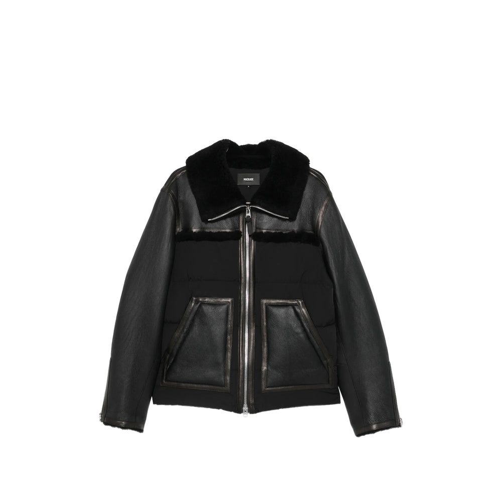 Mackage Black Jackets - Padded & Down Jackets Men MACKAGE