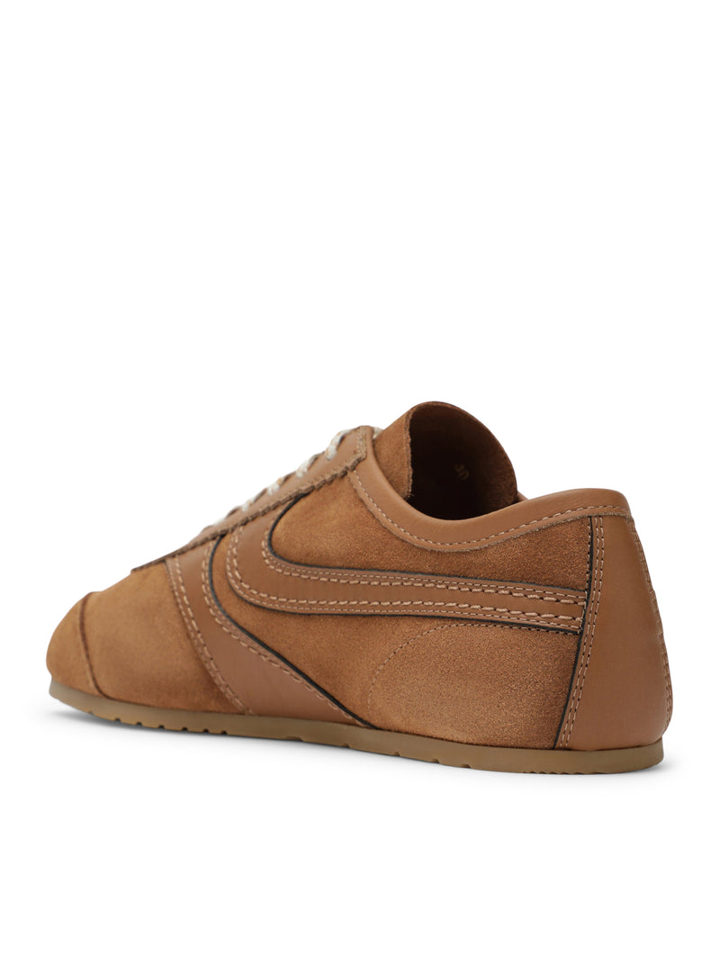 Dries Van Noten Women Dries Van Noten Suede And Smooth Leather Sneakers DRIES VAN NOTEN