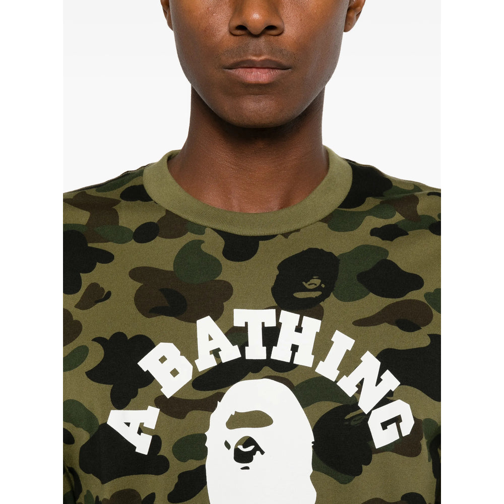 A Bathing Ape® Green T-Shirts & Vests - T-Shirts Men A Bathing Ape®