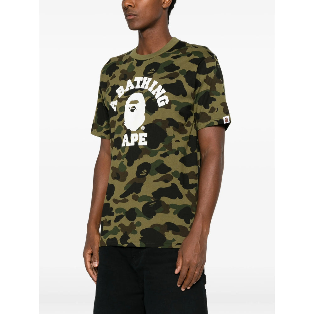 A Bathing Ape® Green T-Shirts & Vests - T-Shirts Men A Bathing Ape®
