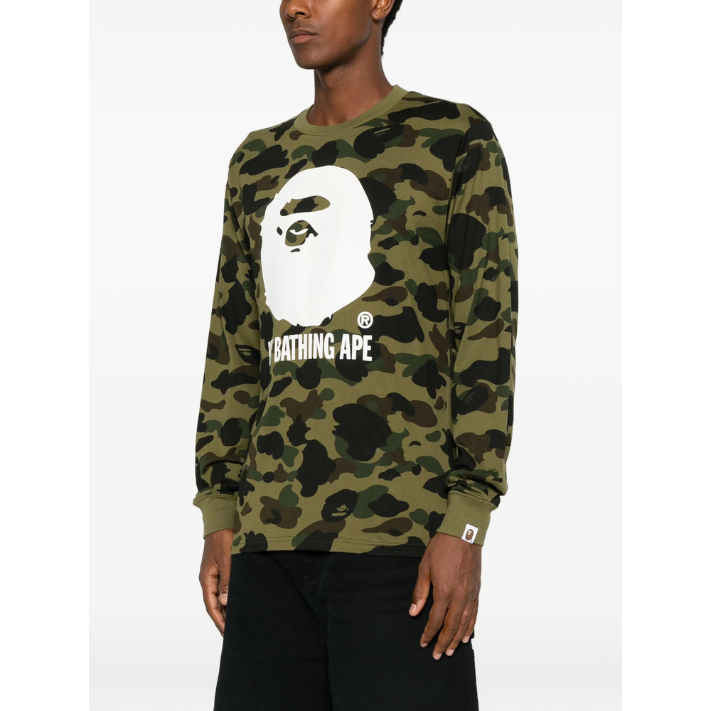 A Bathing Ape® Green T-Shirts & Vests - T-Shirts Men A Bathing Ape®