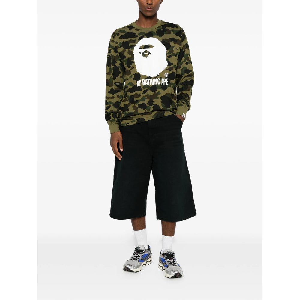 A Bathing Ape® Green T-Shirts & Vests - T-Shirts Men A Bathing Ape®