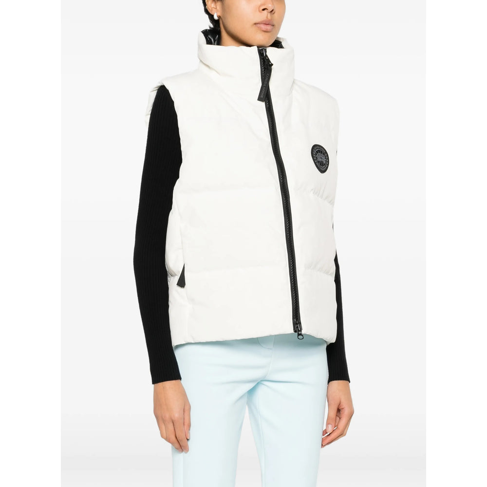 Canada Goose White Jackets - Waistcoat & Gilets Women CANADA GOOSE