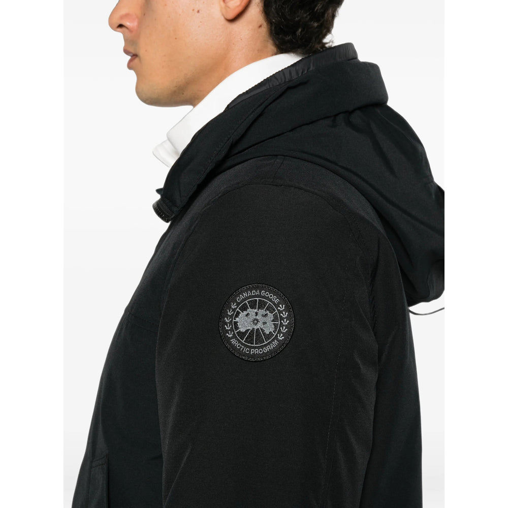 Canada Goose Black Coats - Single Breasted Coats Men CANADA GOOSE