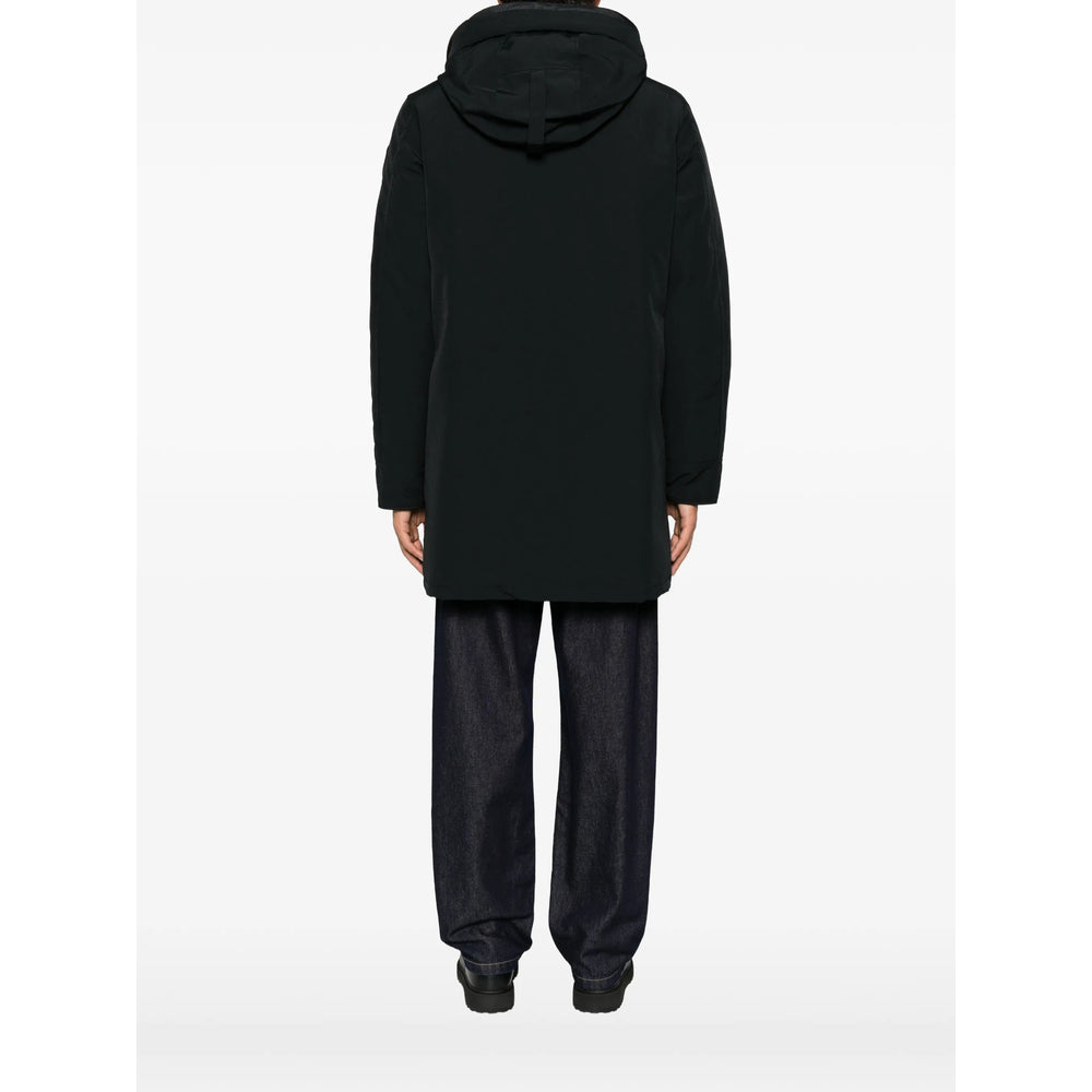 Canada Goose Black Coats - Single Breasted Coats Men CANADA GOOSE