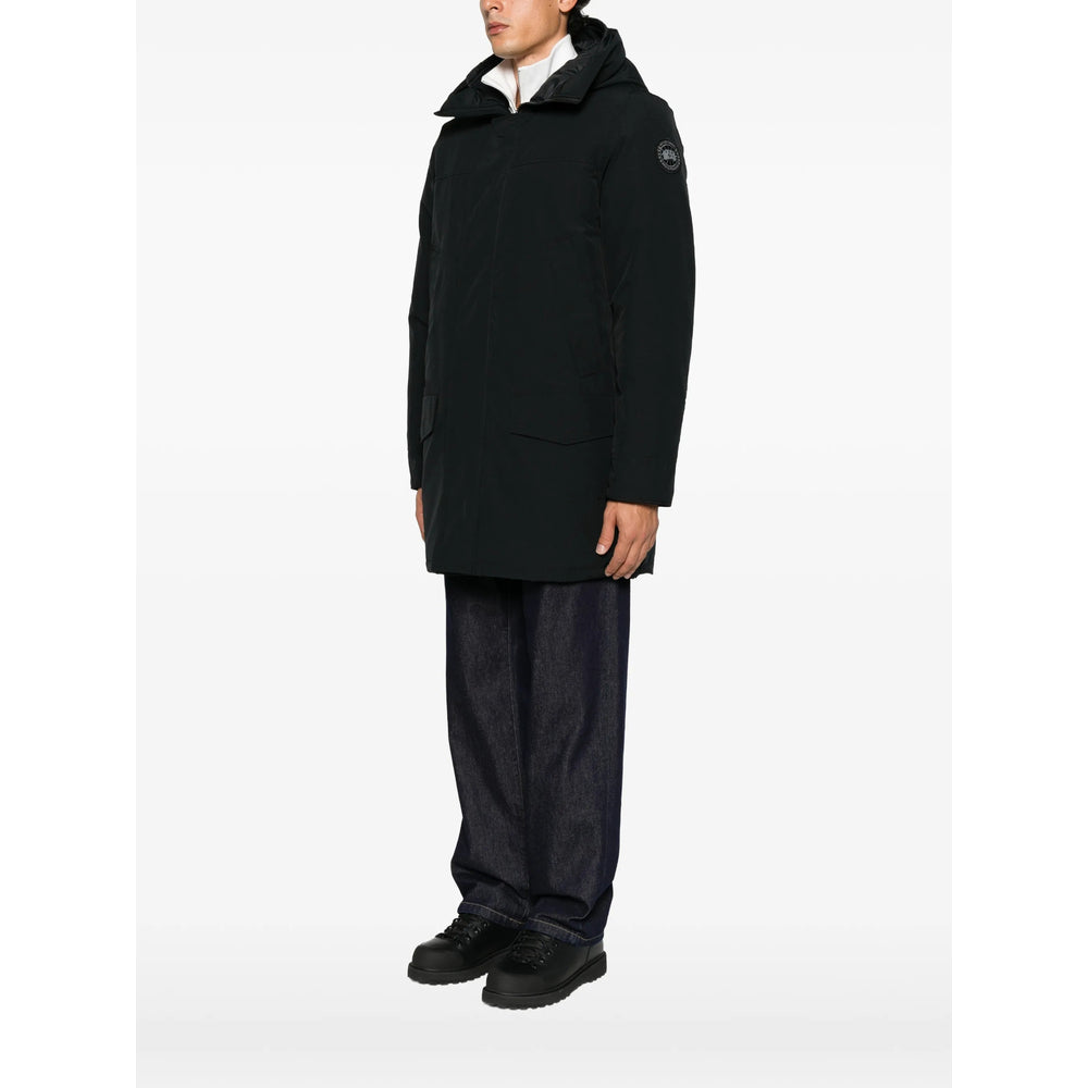Canada Goose Black Coats - Single Breasted Coats Men CANADA GOOSE