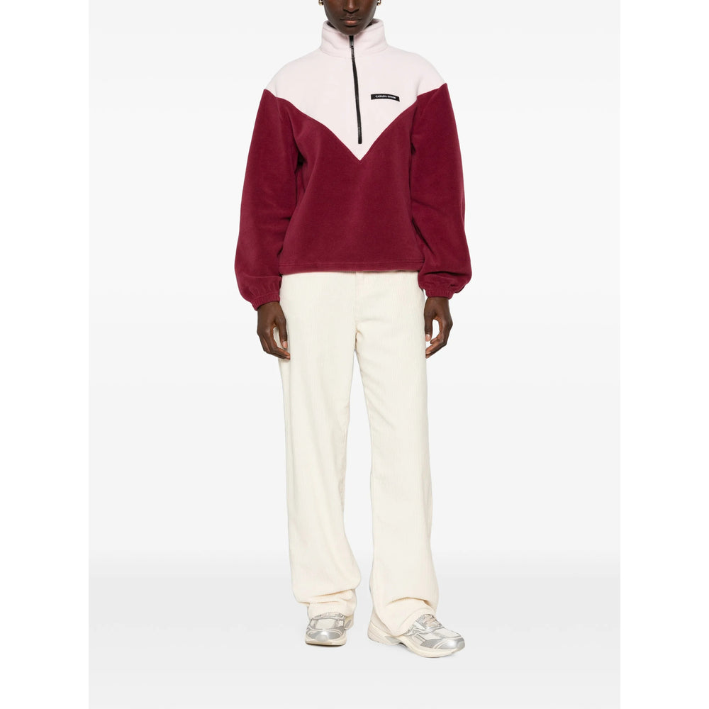 Canada Goose Red Tops - Sweatshirts Women CANADA GOOSE