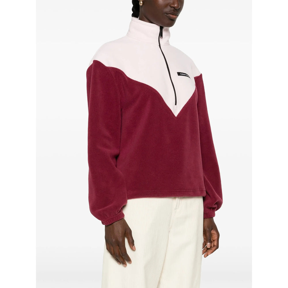 Canada Goose Red Tops - Sweatshirts Women CANADA GOOSE