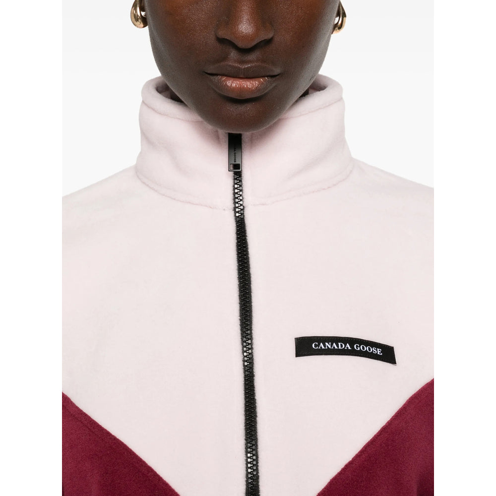 Canada Goose Red Tops - Sweatshirts Women CANADA GOOSE