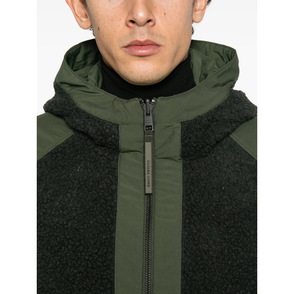 Canada Goose Green Jackets - Hooded Jackets Men CANADA GOOSE