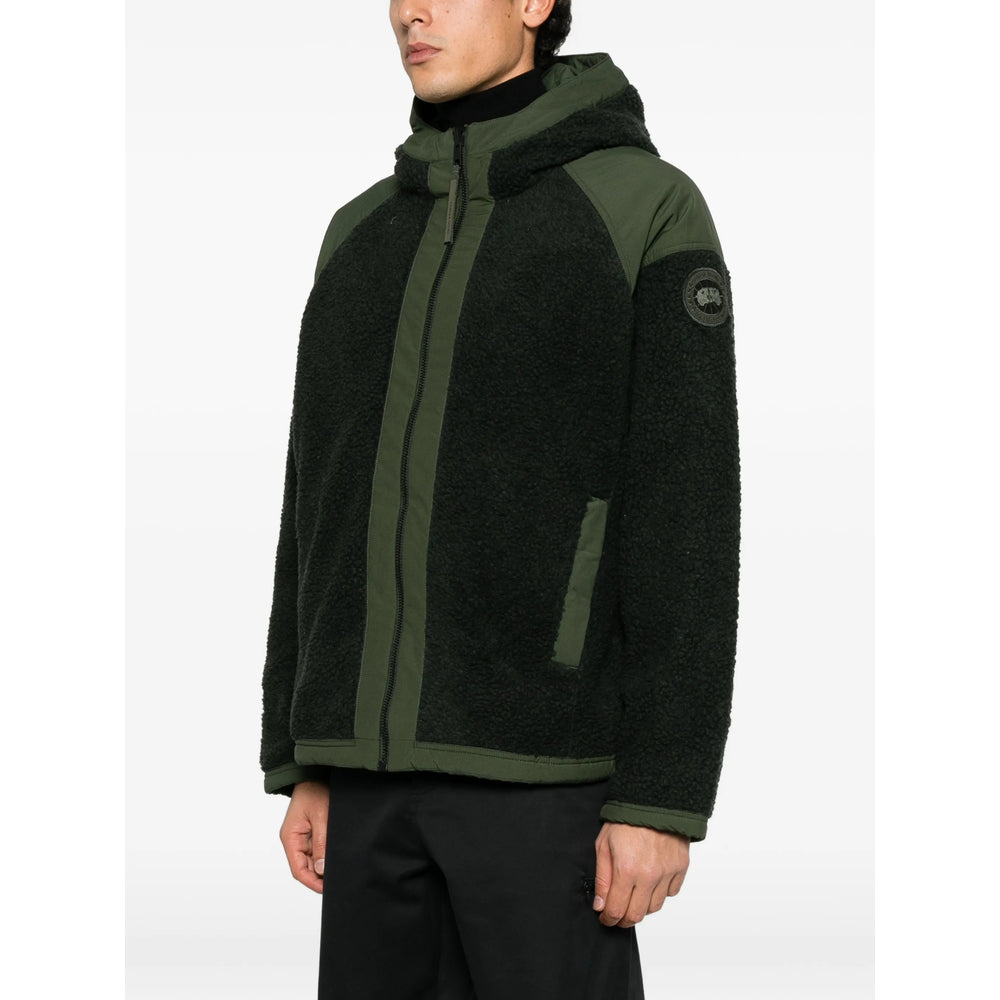 Canada Goose Green Jackets - Hooded Jackets Men CANADA GOOSE