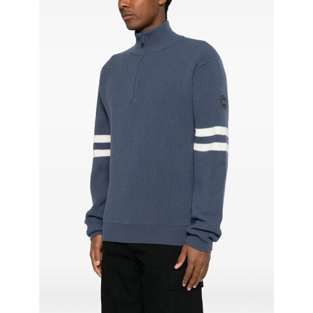 Canada Goose Blue Sweaters & Knitwear - Jumpers Men CANADA GOOSE