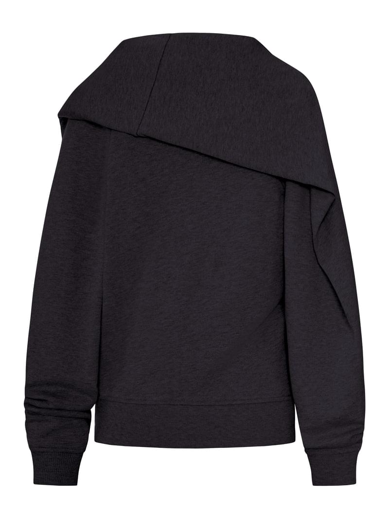 Dries Van Noten Women Cotton Sweatshirt With Drape On The Back DRIES VAN NOTEN