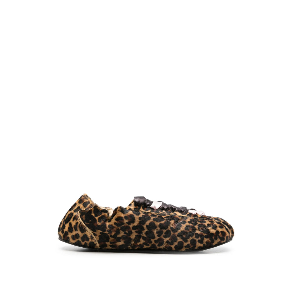 Repetto Brown Ballet Flats Women Repetto