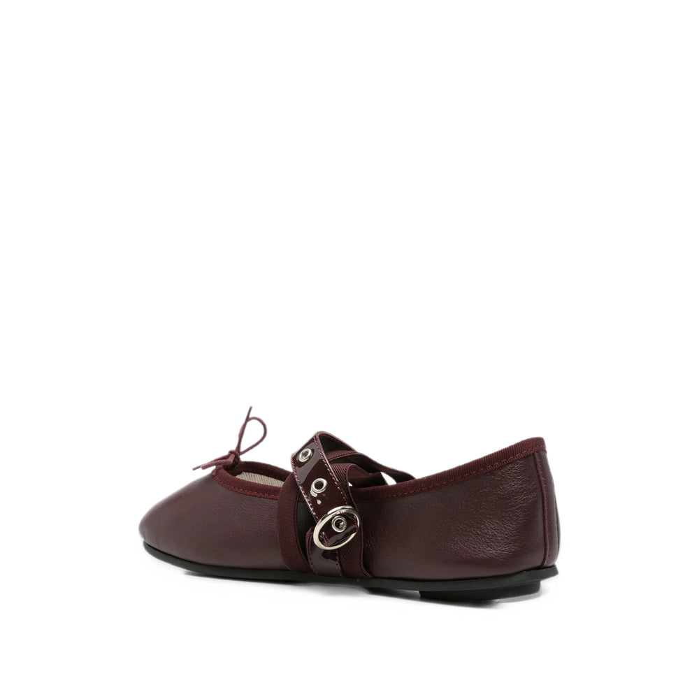 Repetto Red Ballet Flats Women Repetto