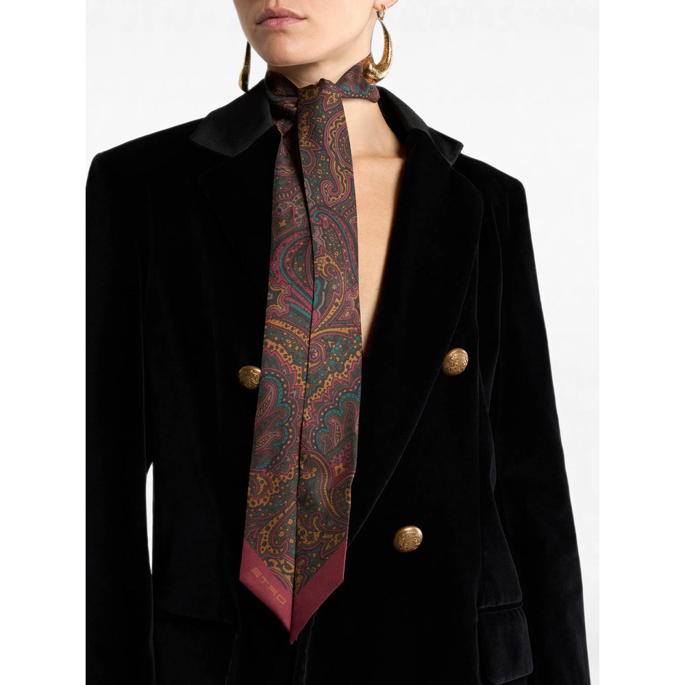 Etro Brown Scarves Women ETRO