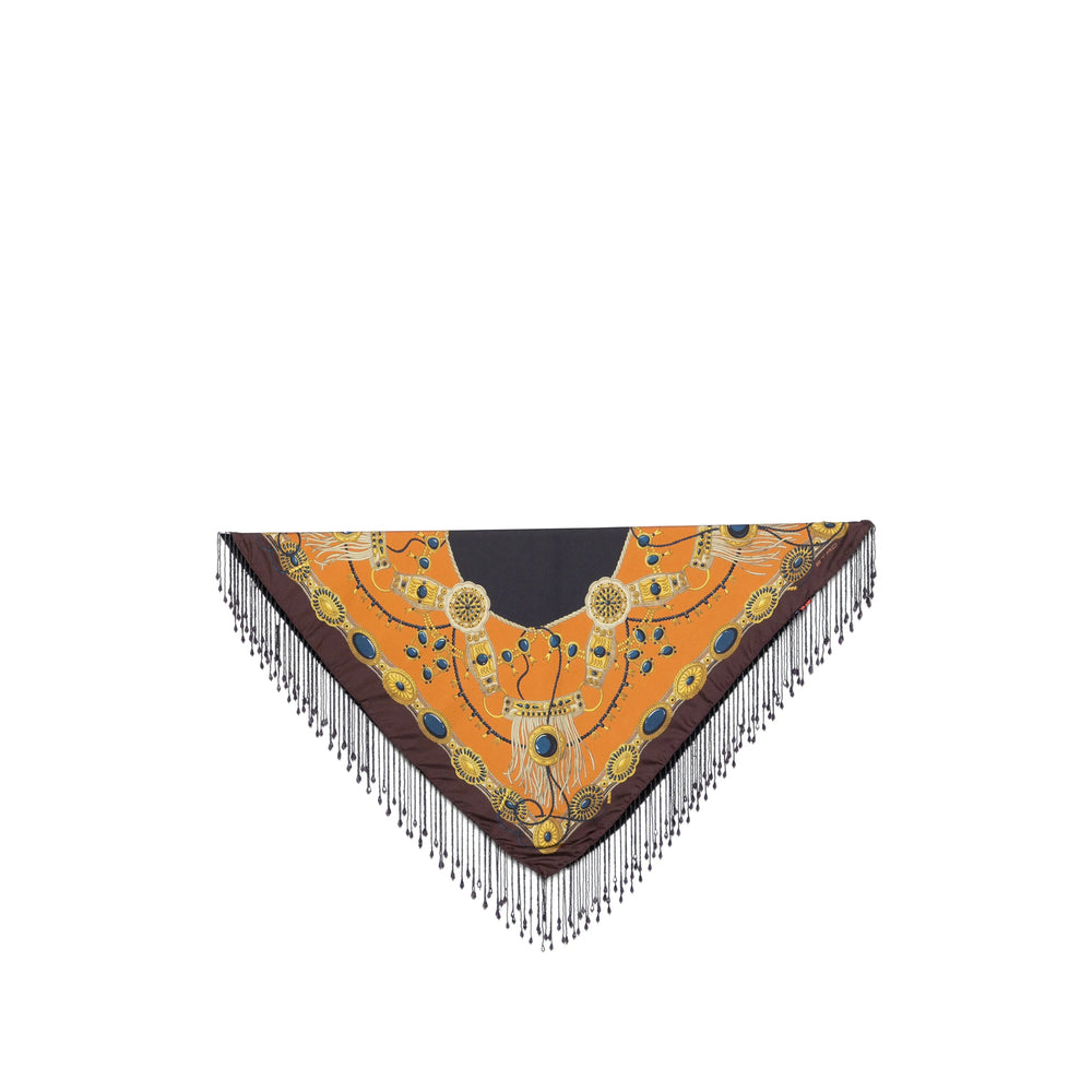 Etro Orange Scarves Women ETRO