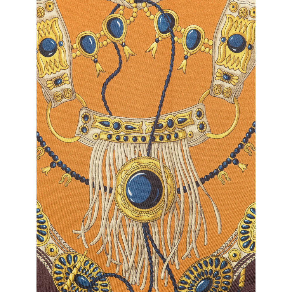 Etro Orange Scarves Women ETRO