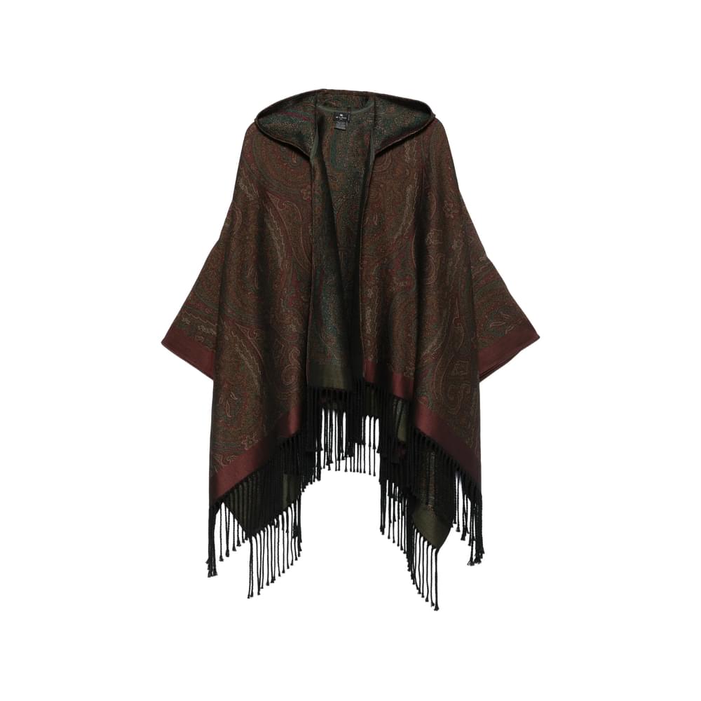 Etro Brown Jackets - Capes & Ponchos Women ETRO