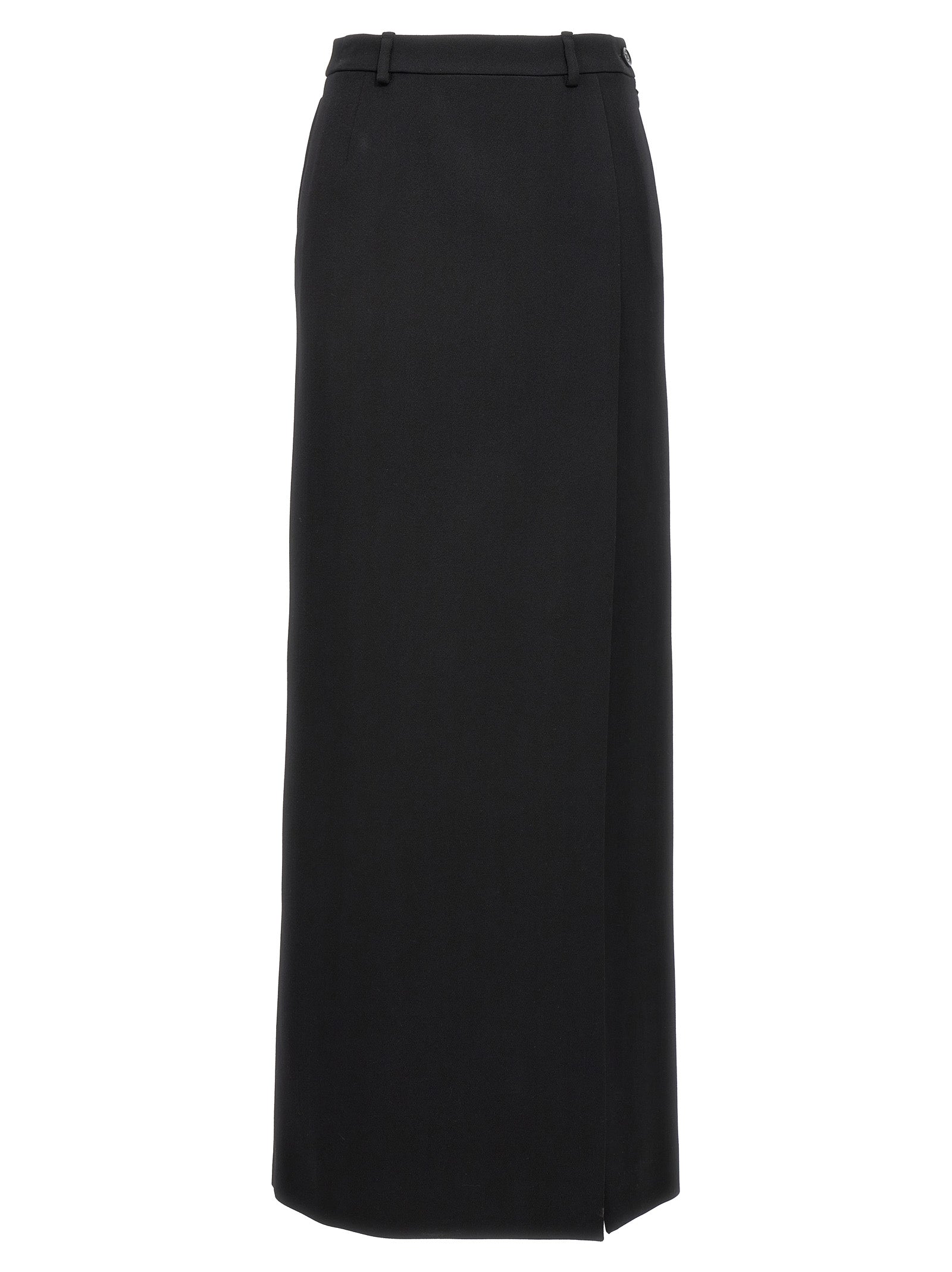 Balenciaga Women Long Wool Skirt BALENCIAGA