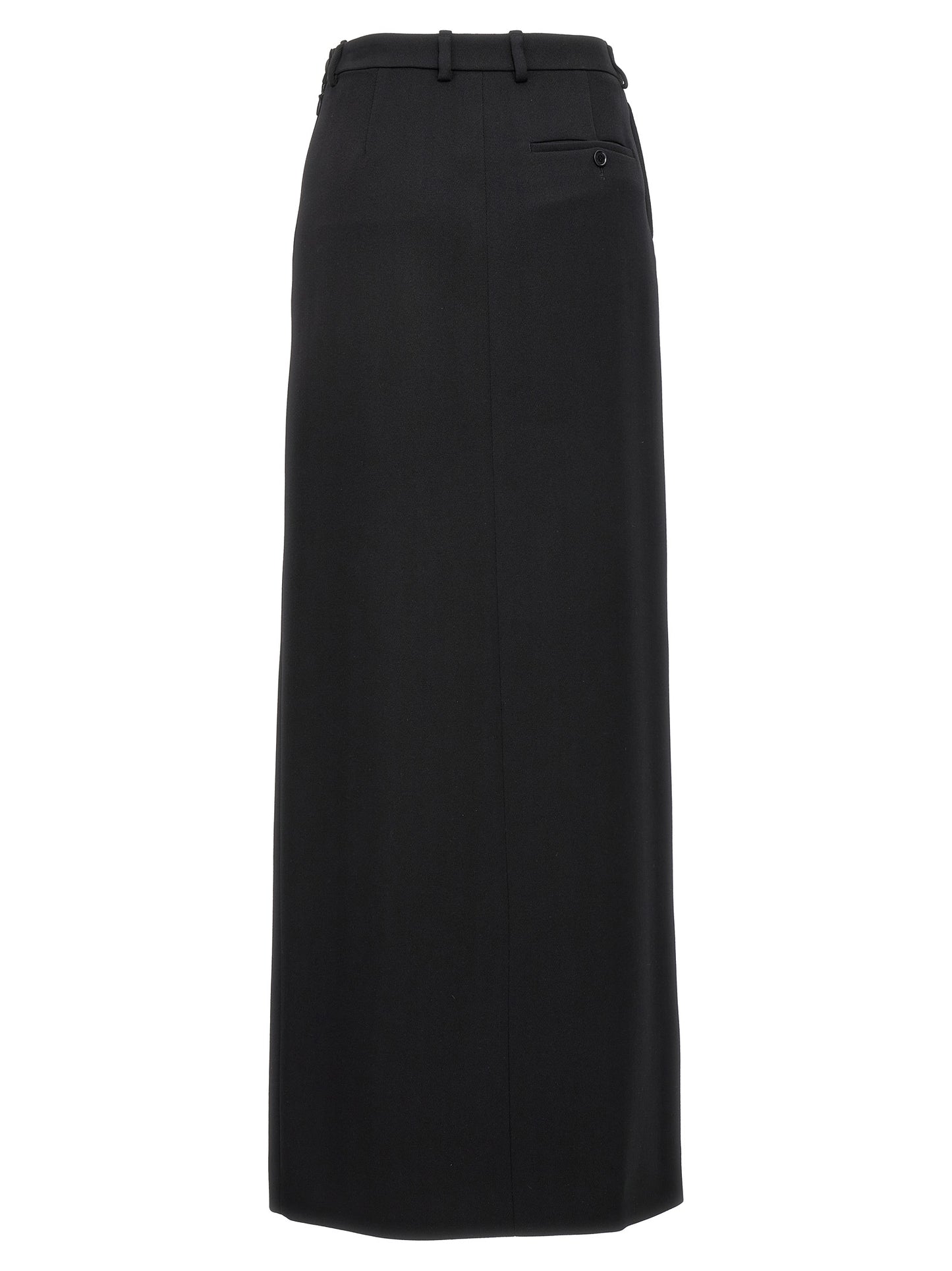 Balenciaga Women Long Wool Skirt BALENCIAGA
