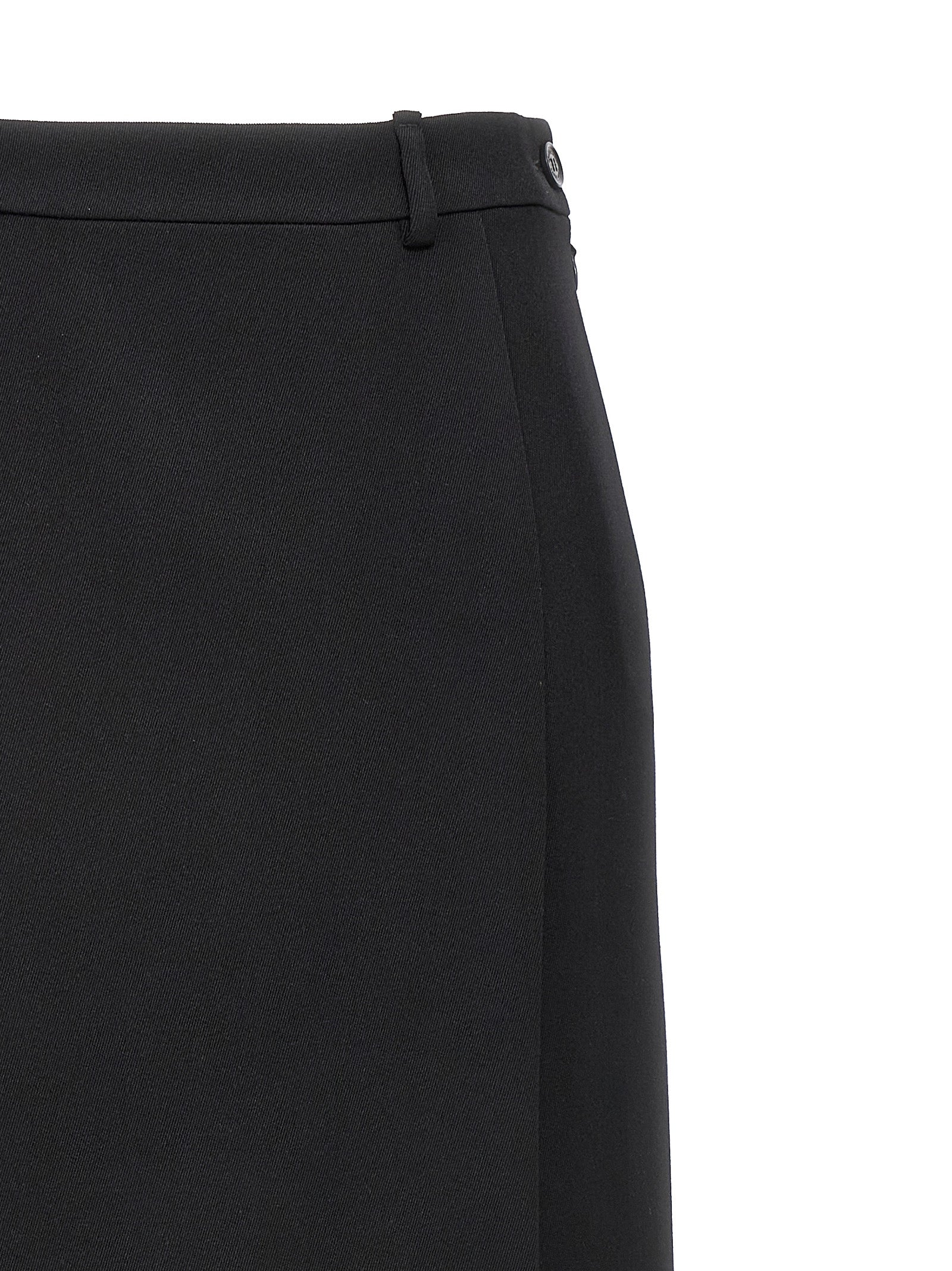 Balenciaga Women Long Wool Skirt BALENCIAGA