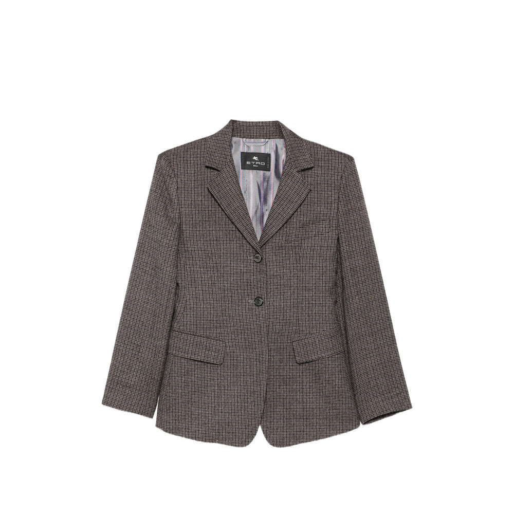 Etro Grey Jackets - Blazers Women ETRO