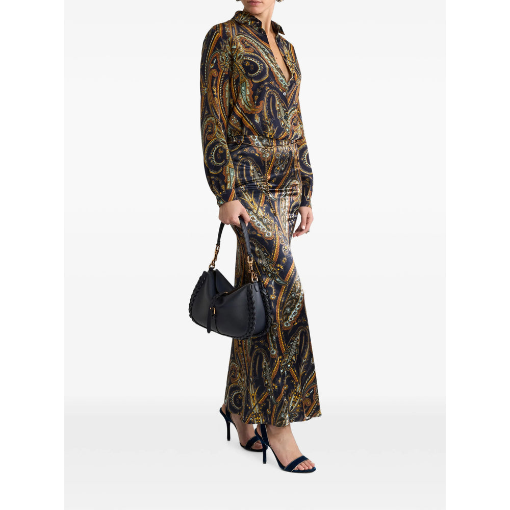 Etro Blue Skirts - High-Waisted Skirts Women ETRO
