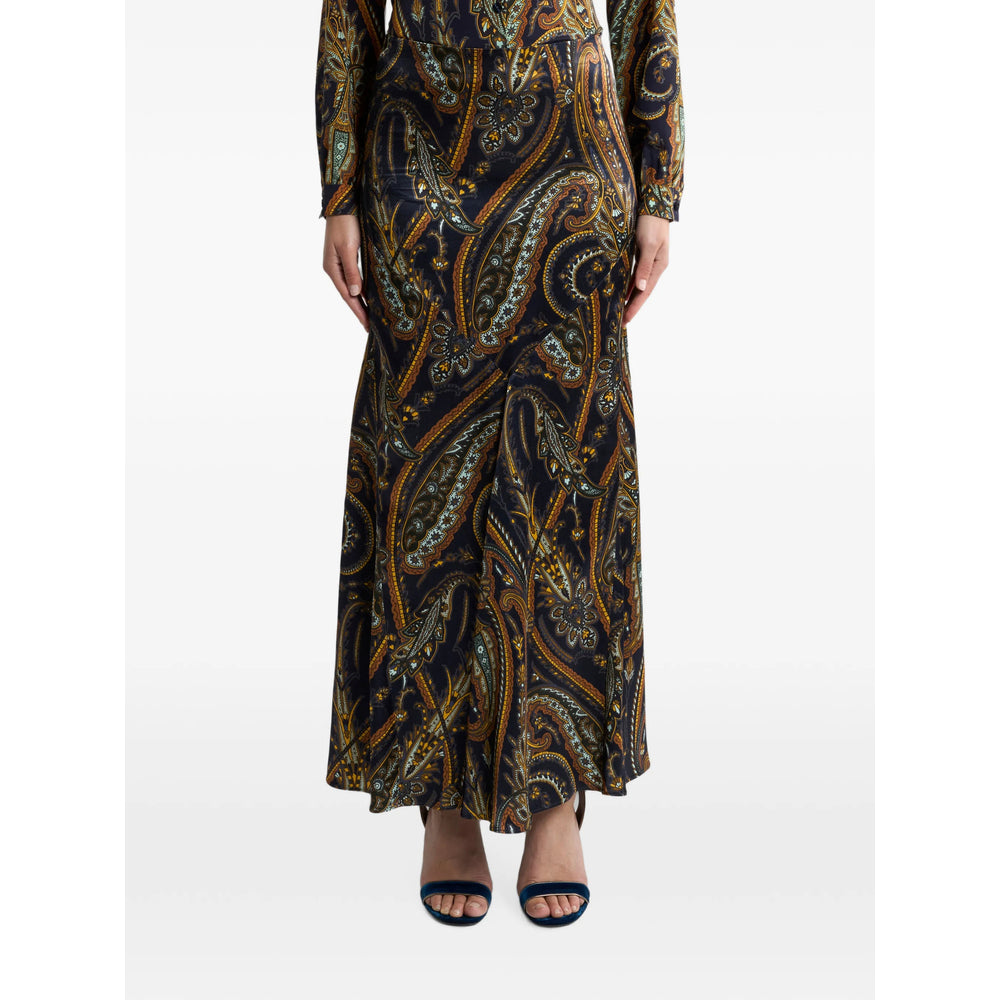 Etro Blue Skirts - High-Waisted Skirts Women ETRO