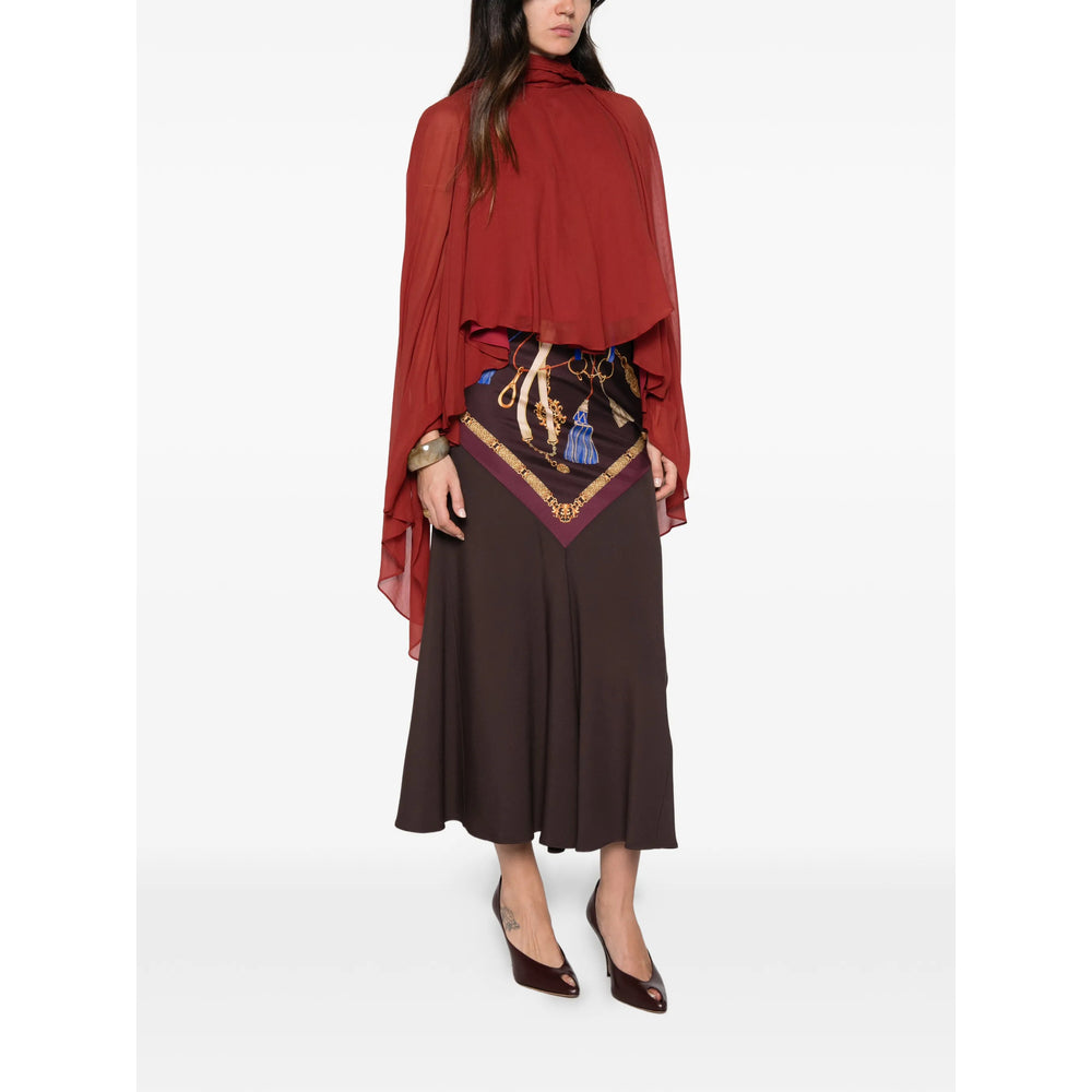 Etro Brown Skirts - Full Skirts Women ETRO