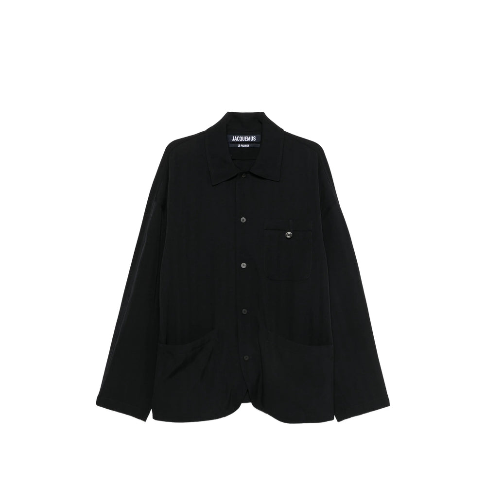 Jacquemus Blue Jackets - Shirt Jackets Men JACQUEMUS