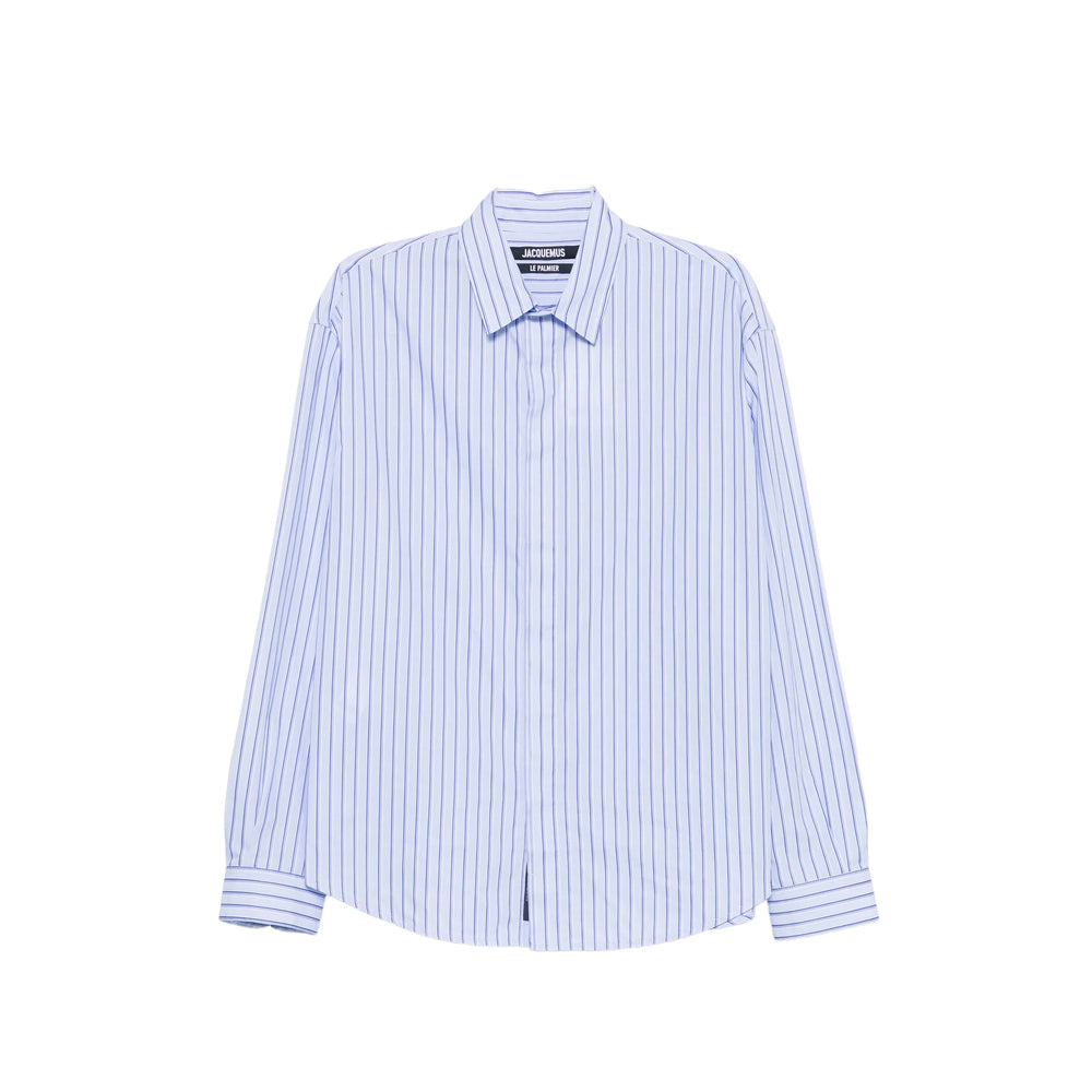 Jacquemus Blue Shirts Men JACQUEMUS