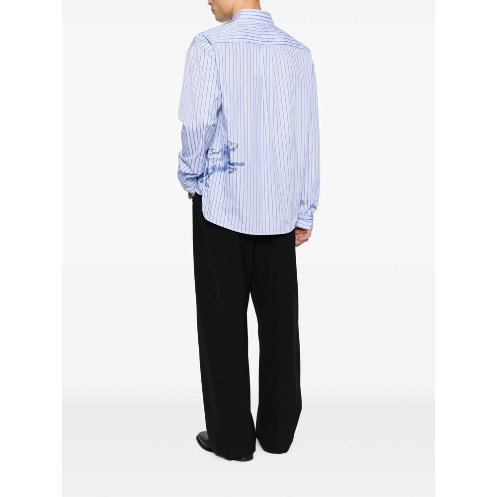 Jacquemus Blue Shirts Men JACQUEMUS