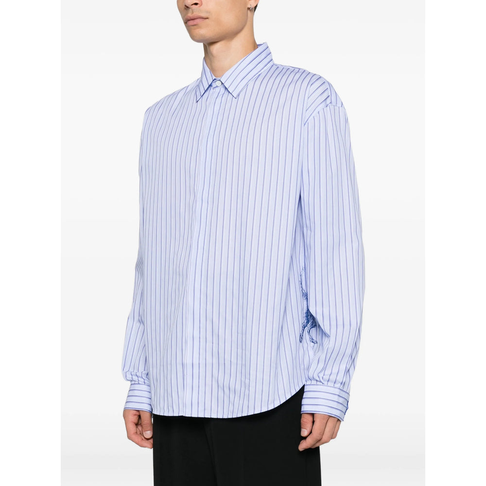 Jacquemus Blue Shirts Men JACQUEMUS