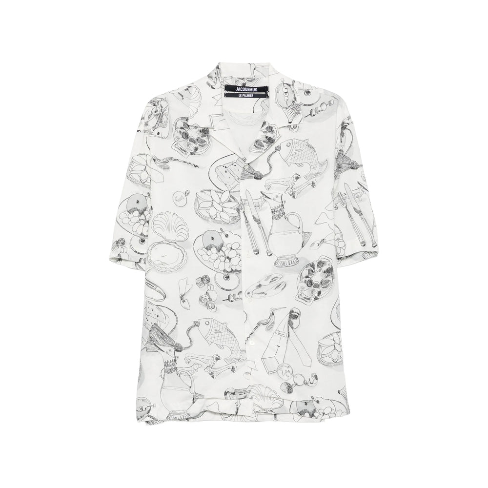Jacquemus White Shirts Men JACQUEMUS