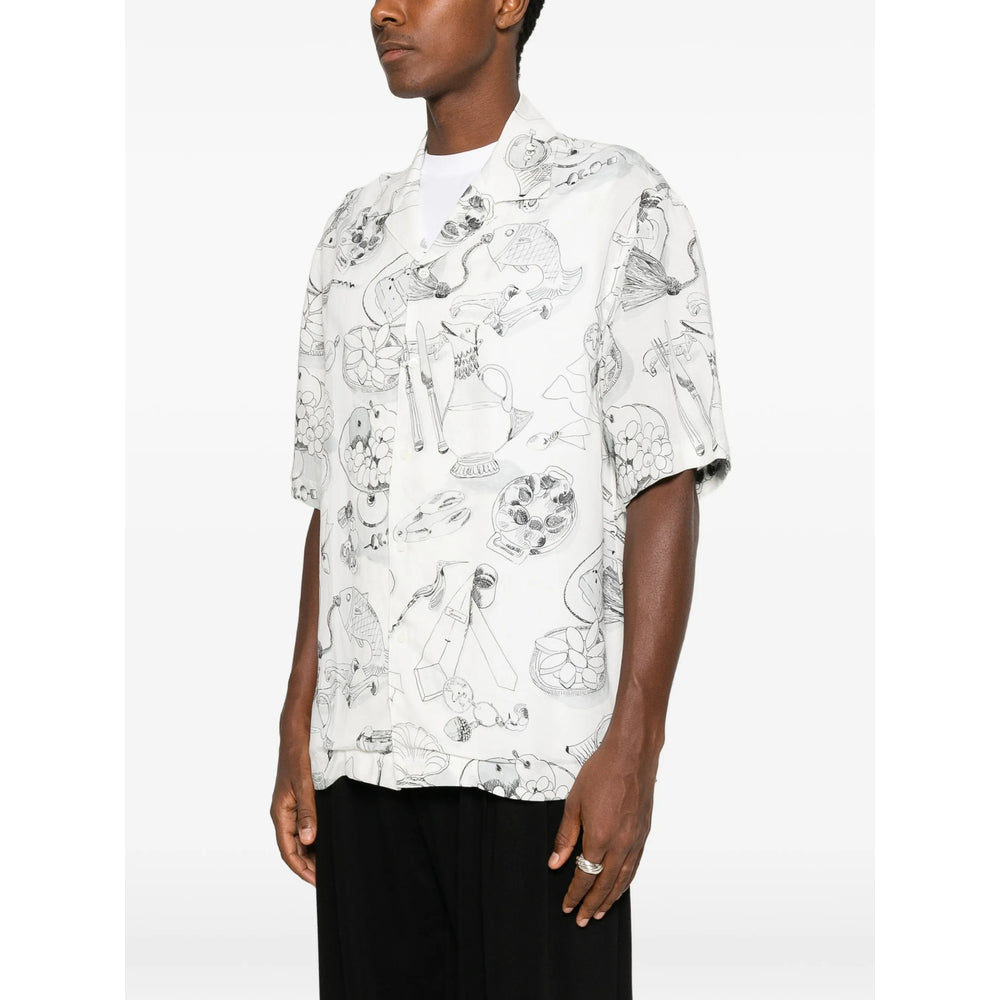 Jacquemus White Shirts Men JACQUEMUS