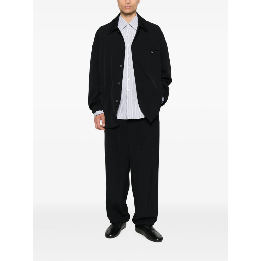 Jacquemus Blue Trousers - Wide-Leg Trousers Men JACQUEMUS