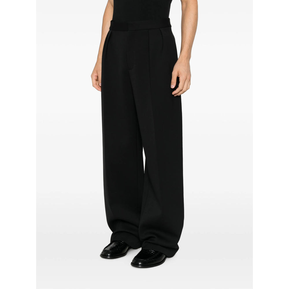 Jacquemus Black Trousers - Wide-Leg Trousers Men JACQUEMUS
