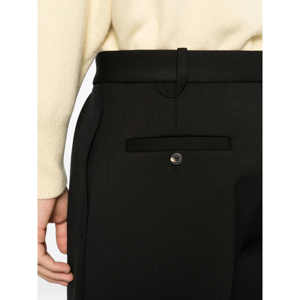 Jacquemus Black Trousers - Wide-Leg Trousers Men JACQUEMUS