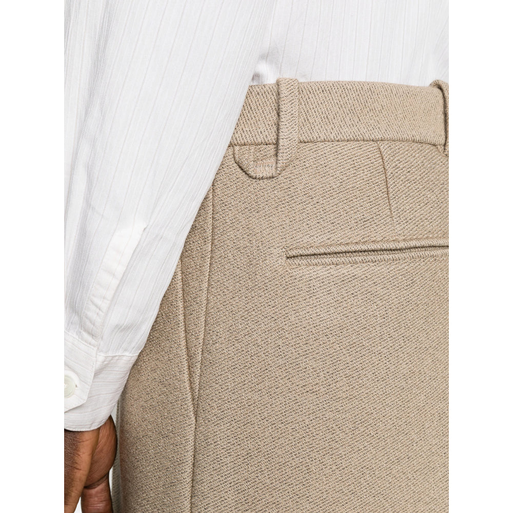 Jacquemus Neutrals Trousers - Wide-Leg Trousers Men JACQUEMUS