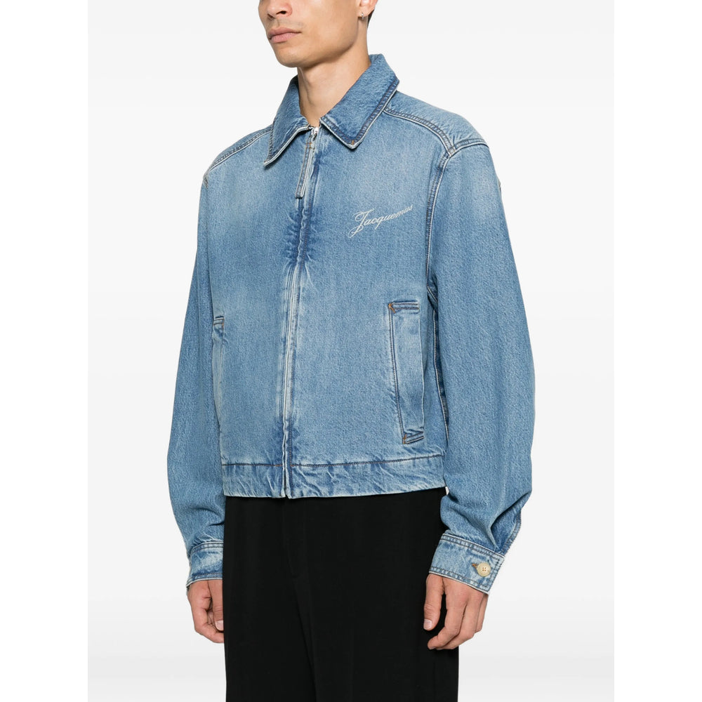 Jacquemus Blue Jackets - Denim Jackets Men JACQUEMUS