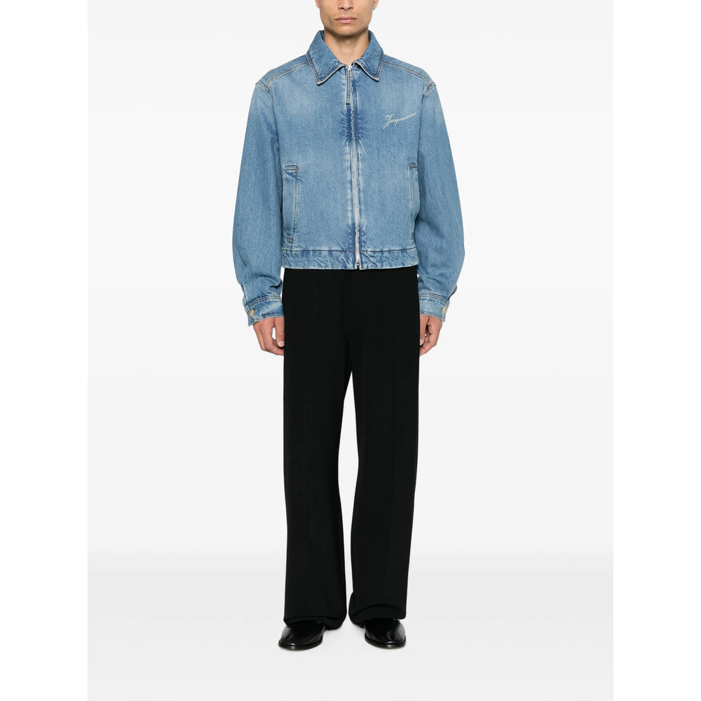 Jacquemus Blue Jackets - Denim Jackets Men JACQUEMUS