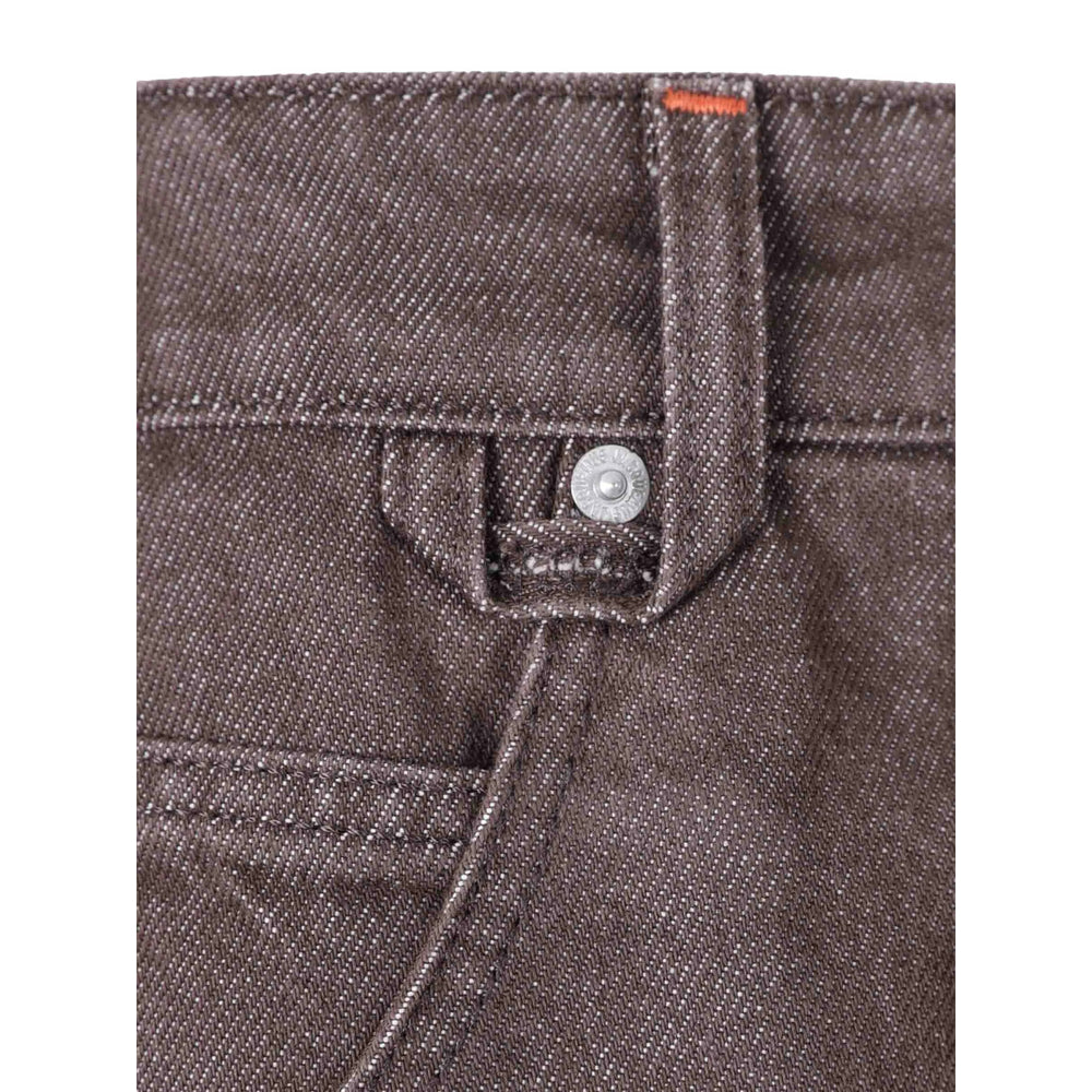 Jacquemus Brown Denim - Regular & Straight-Leg Jeans Men JACQUEMUS