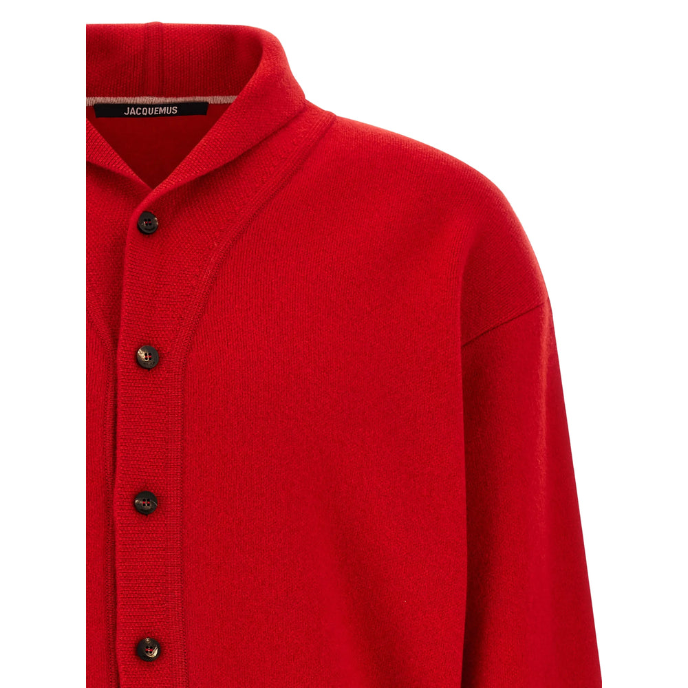 Jacquemus Red Sweaters & Knitwear - Cardigans Men JACQUEMUS