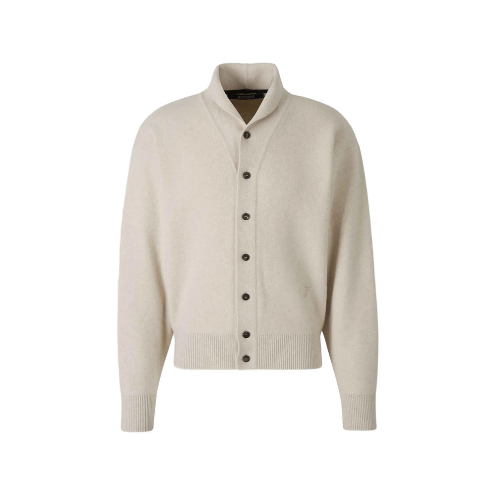 Jacquemus Neutrals Sweaters & Knitwear - Cardigans Men JACQUEMUS