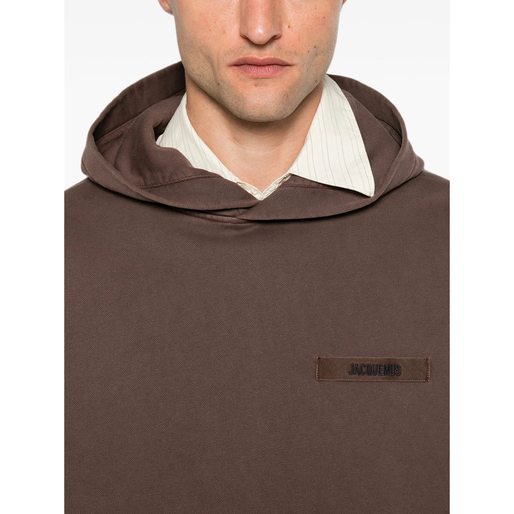 Jacquemus Brown Sweaters & Knitwear - Hoodies Men JACQUEMUS