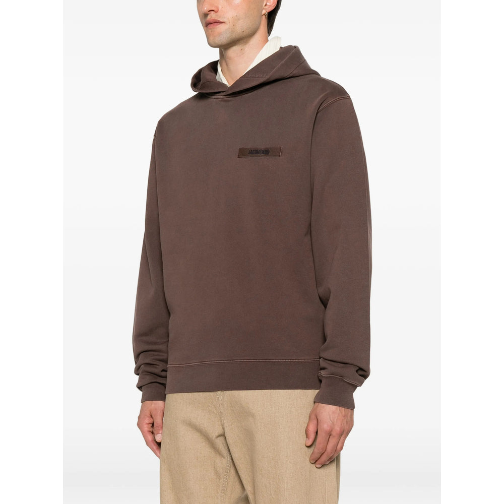 Jacquemus Brown Sweaters & Knitwear - Hoodies Men JACQUEMUS