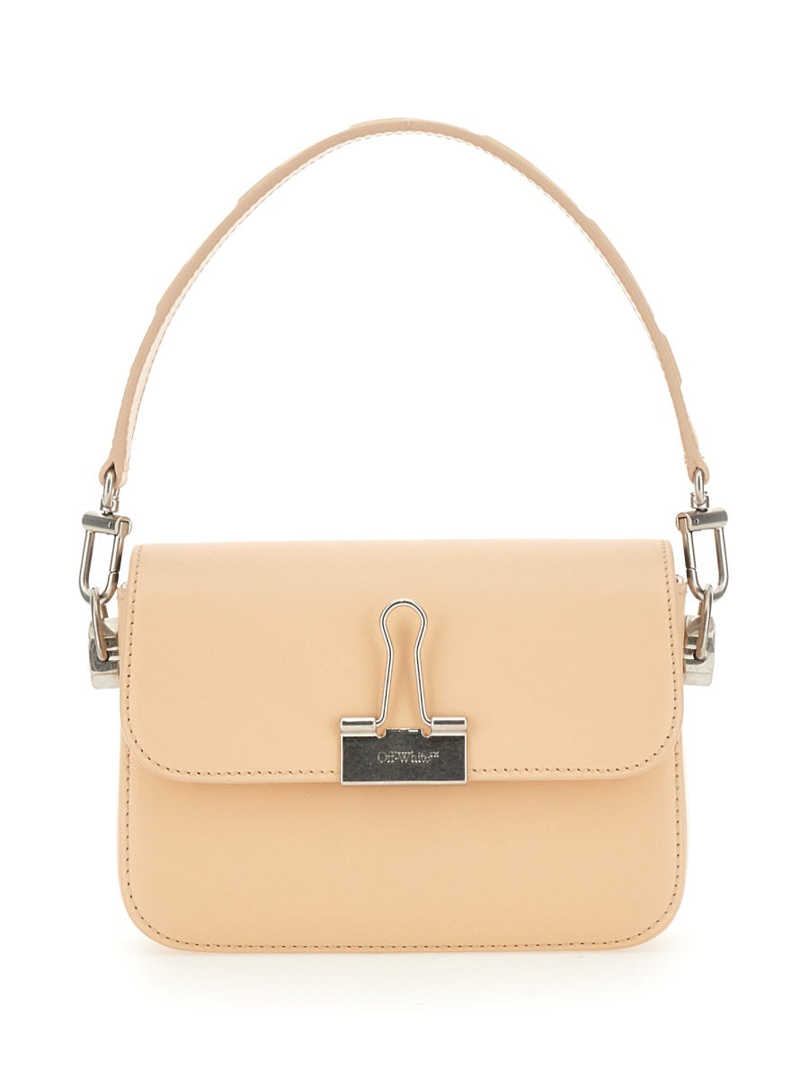 Off-White Women Small Leather Binder Bag OFF-WHITE
