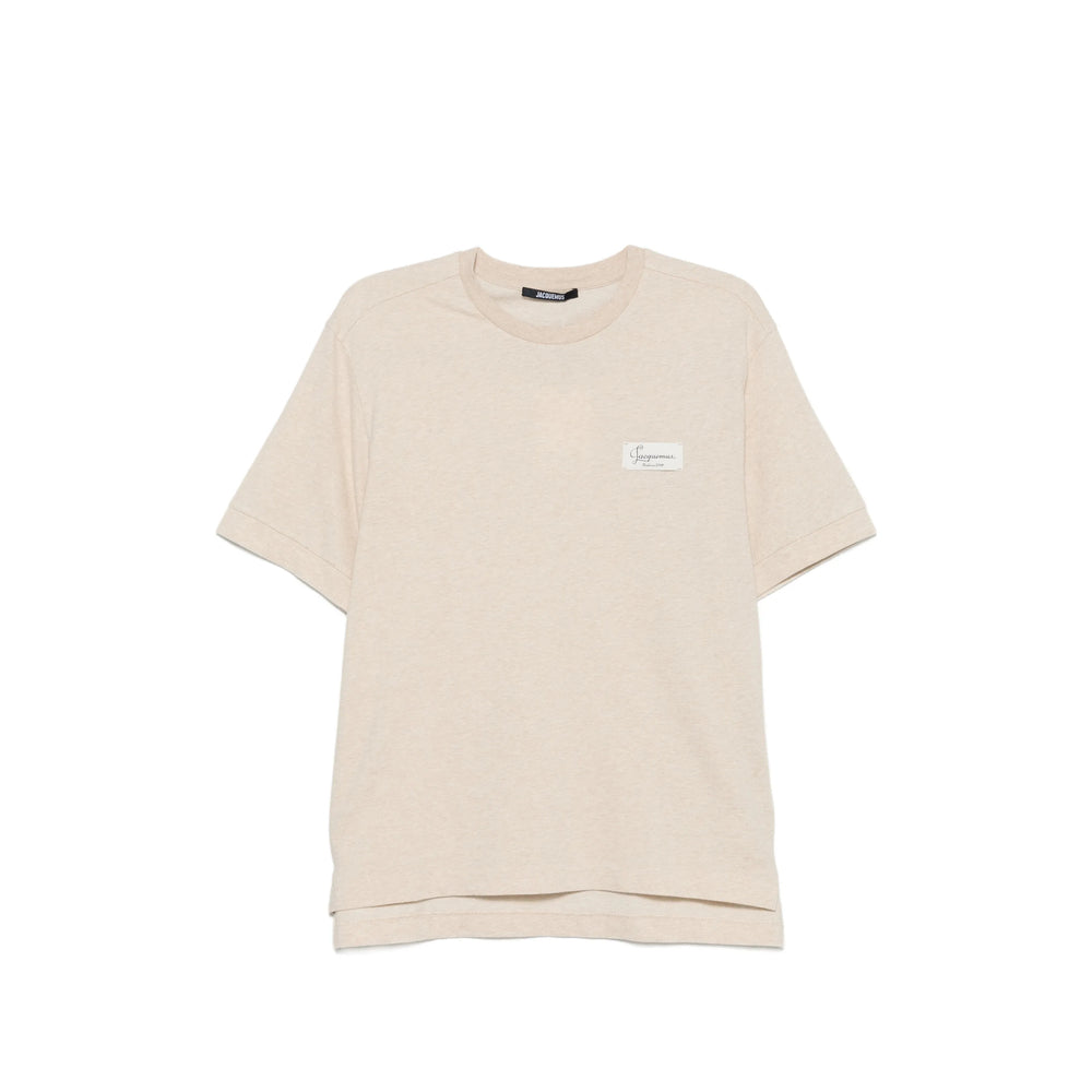 Jacquemus Neutrals T-Shirts & Vests - T-Shirts Men JACQUEMUS