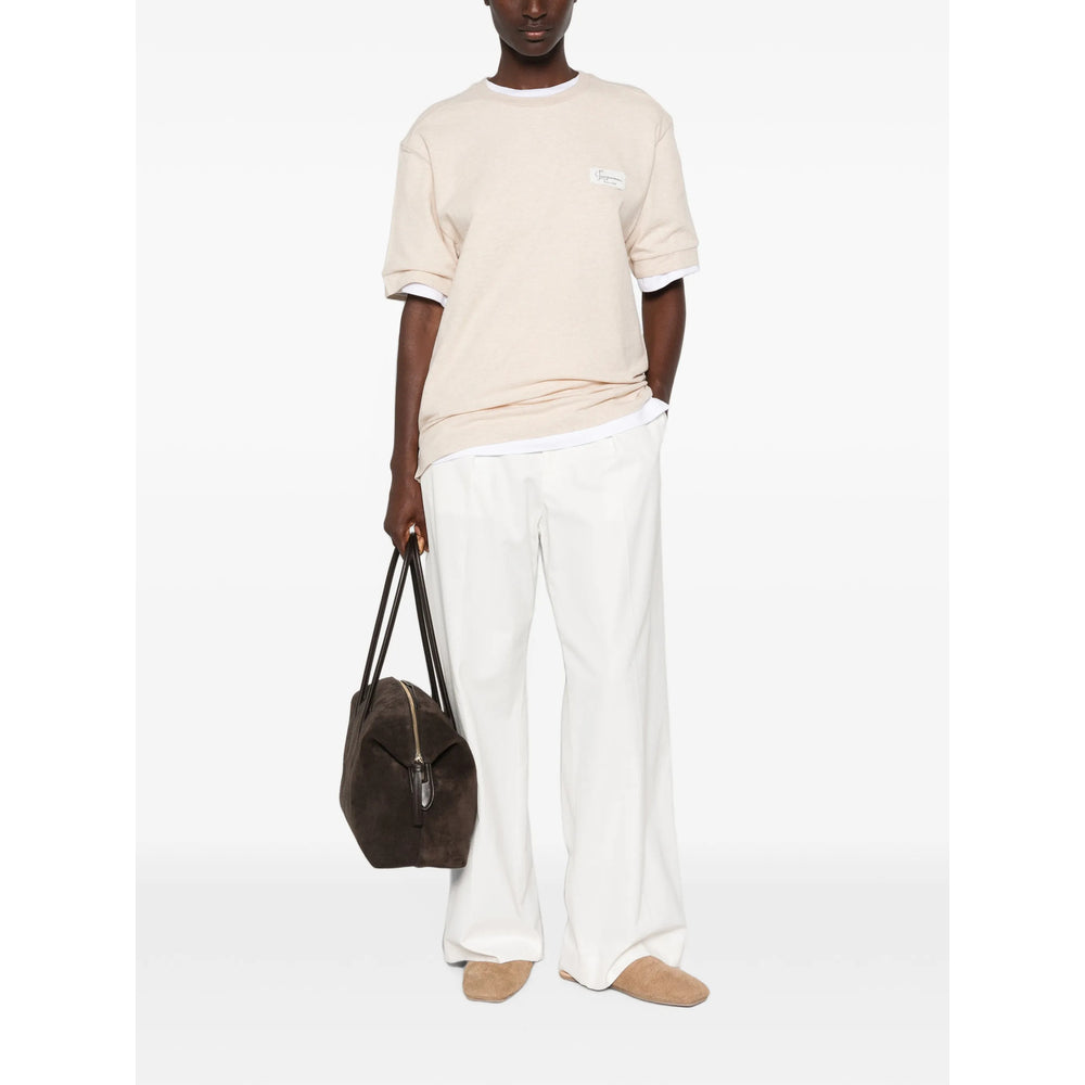 Jacquemus Neutrals T-Shirts & Vests - T-Shirts Men JACQUEMUS